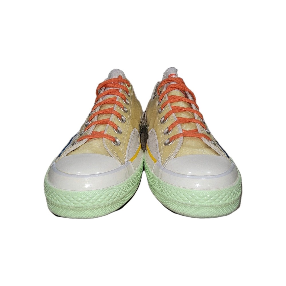 Converse x Pigalle Chuck Taylor All-Star 70s OX White/Lime Green/Cream Men's 9.5 - Picture 8 of 13
